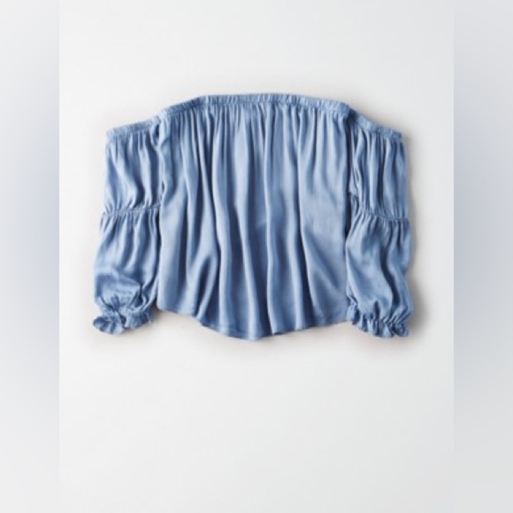 American eagle off the shoulder top